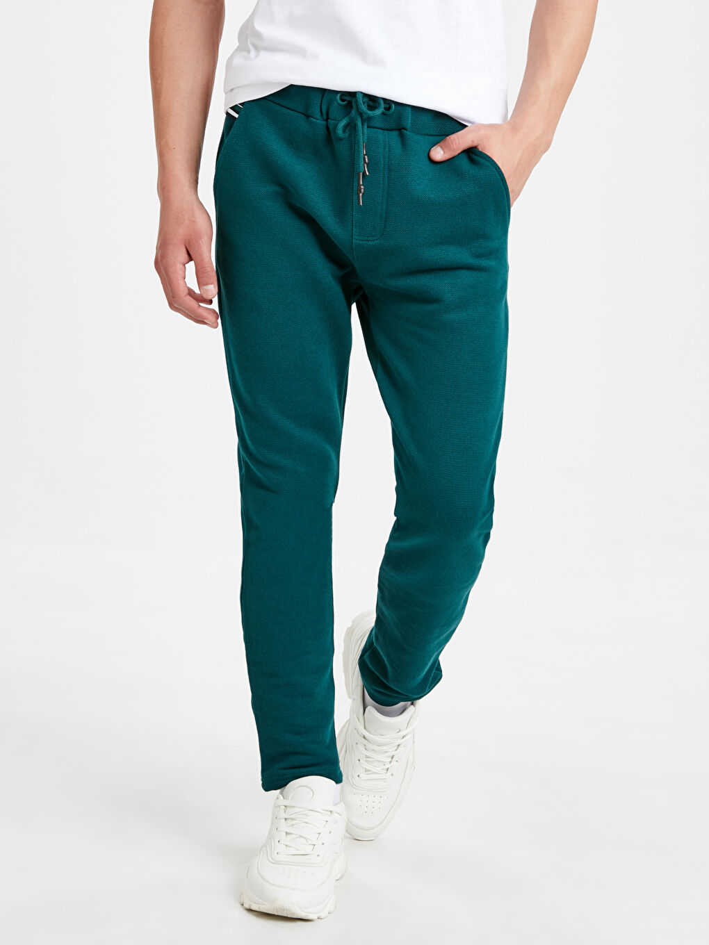 Man GREEN Sweatpants-1
