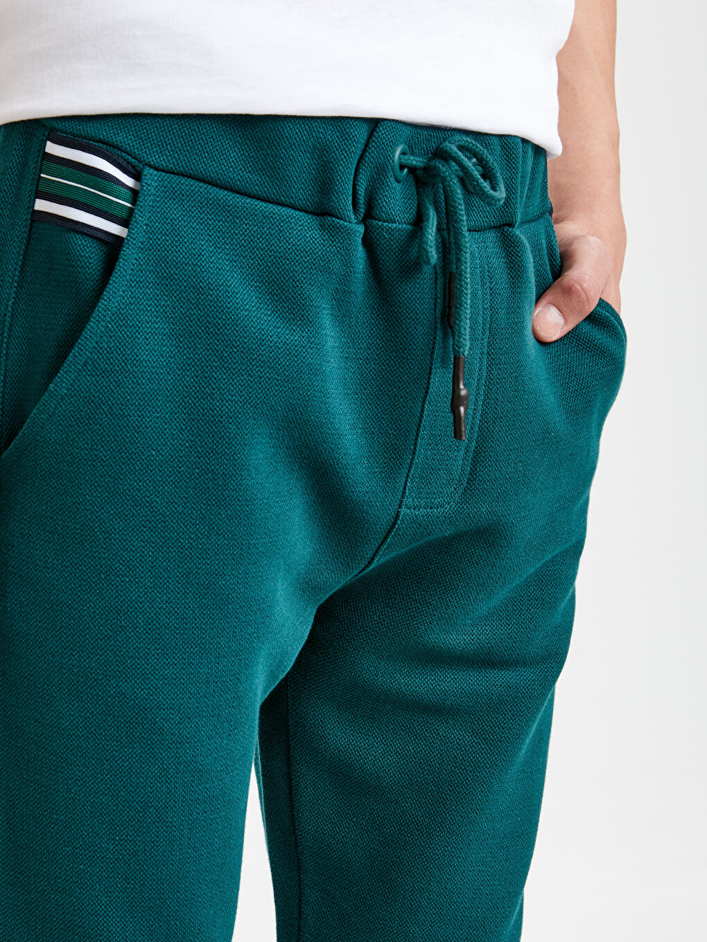 Man GREEN Sweatpants-3