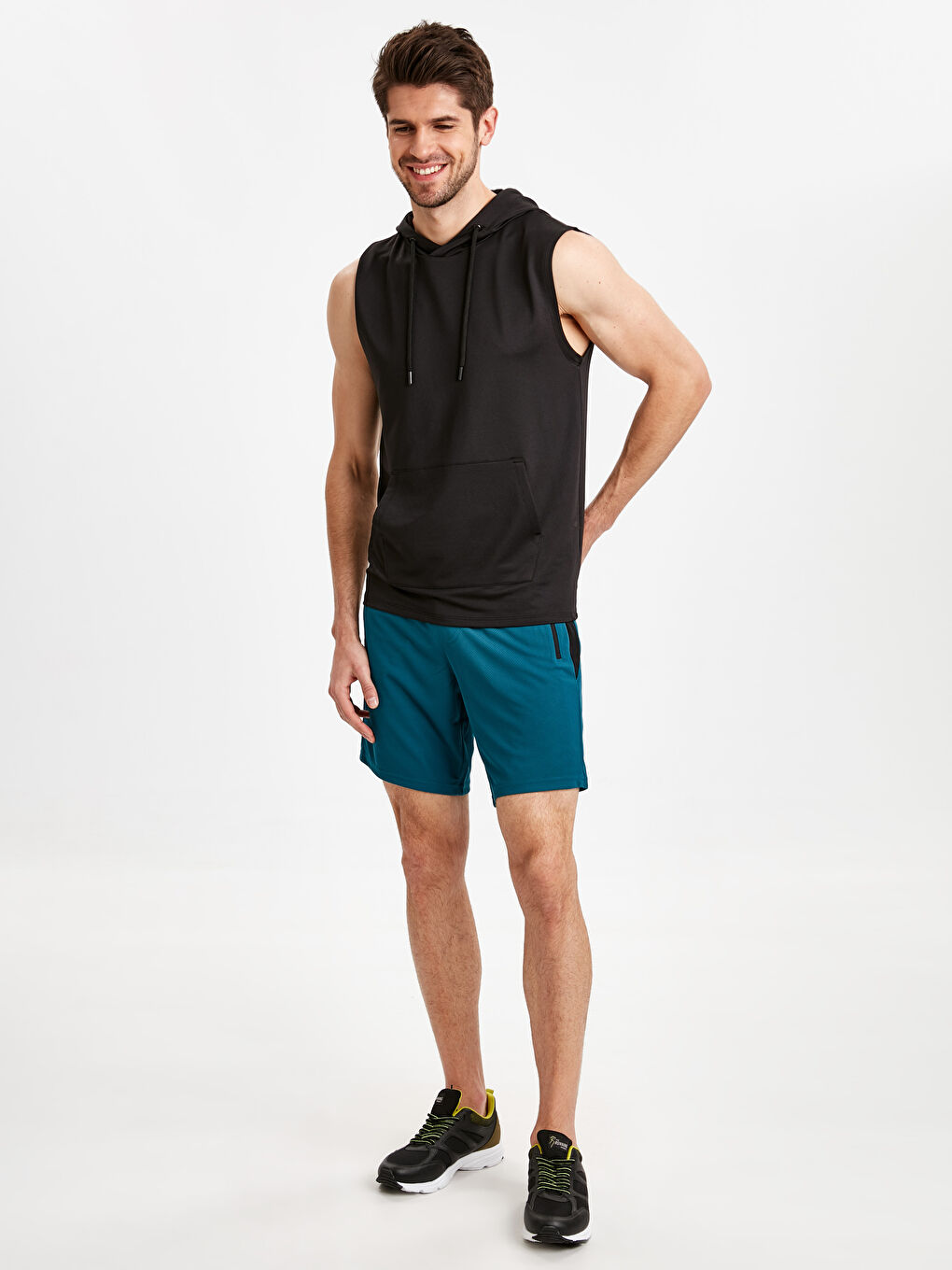 Man PETROL Active Shorts