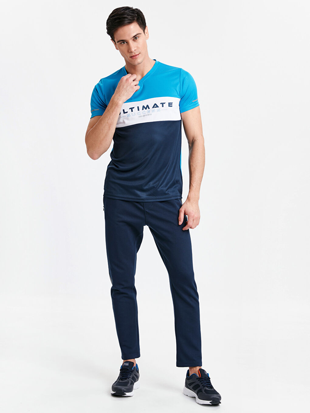 Man BLUE Sports T-Shirt-2