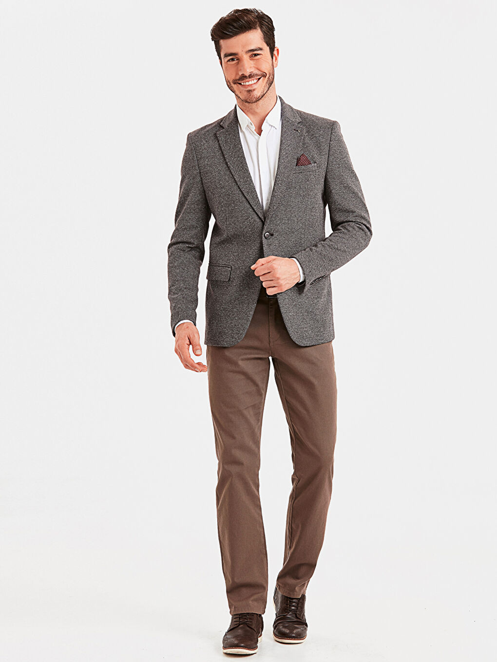 Mann BURGUND Blazer-2