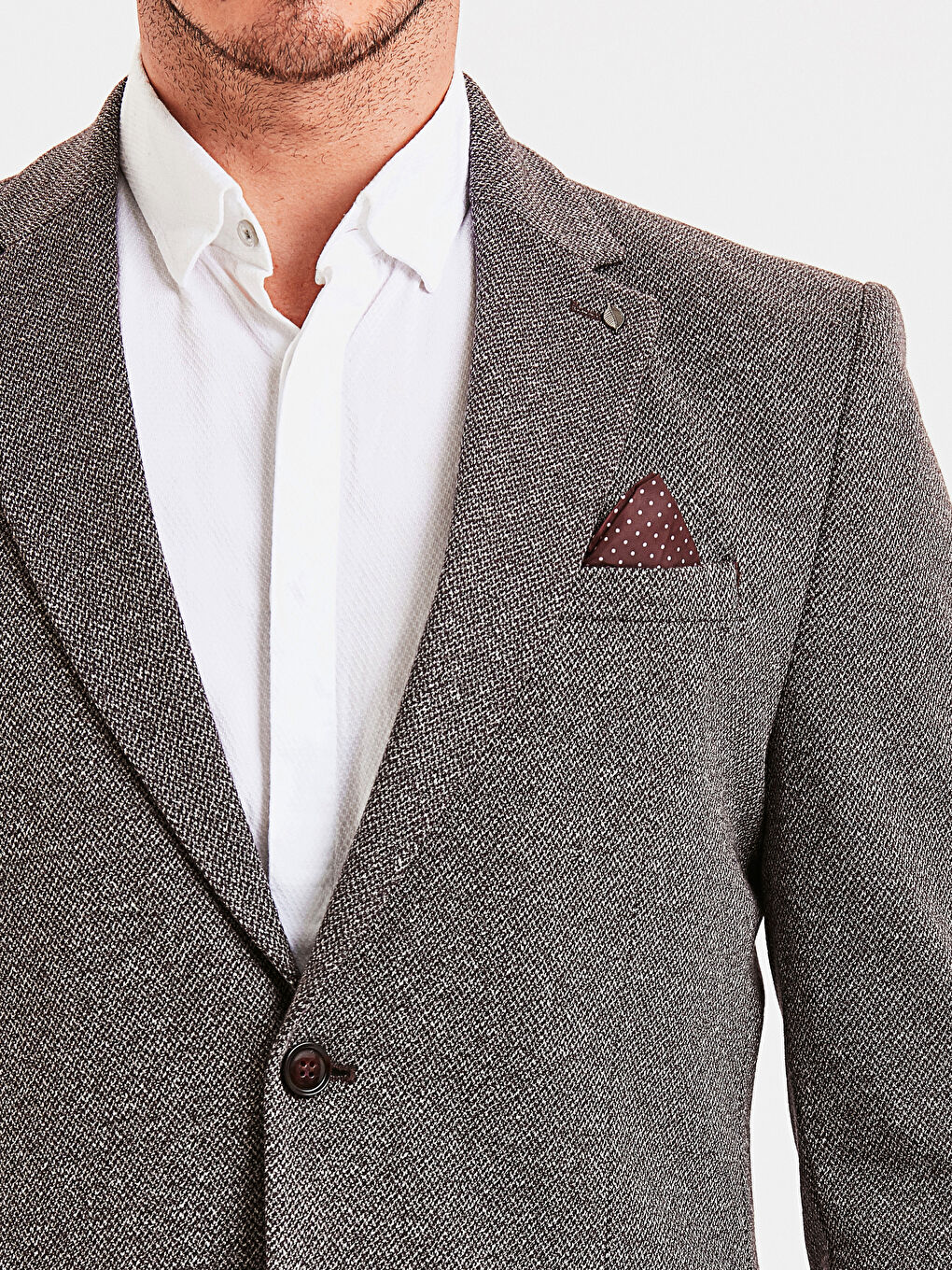 Mann BURGUND Blazer-3