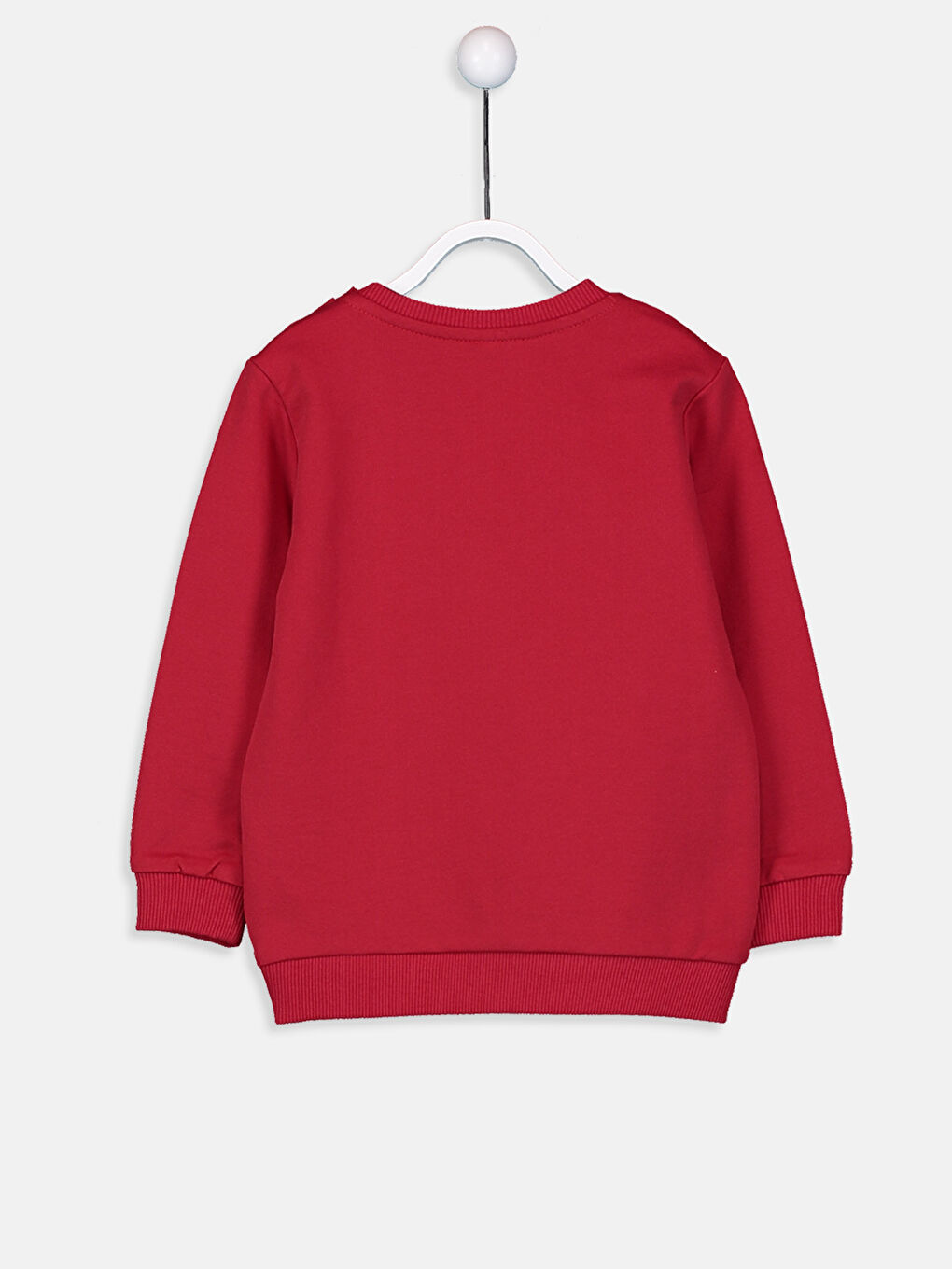 قميص رياضي أحمر طفل صغير-2