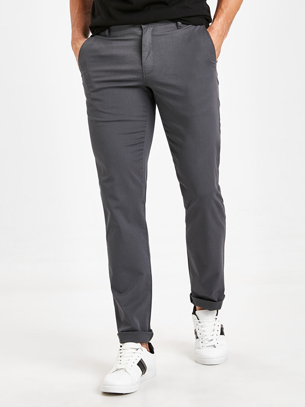 Gabardine Men's Chino Trousers-1