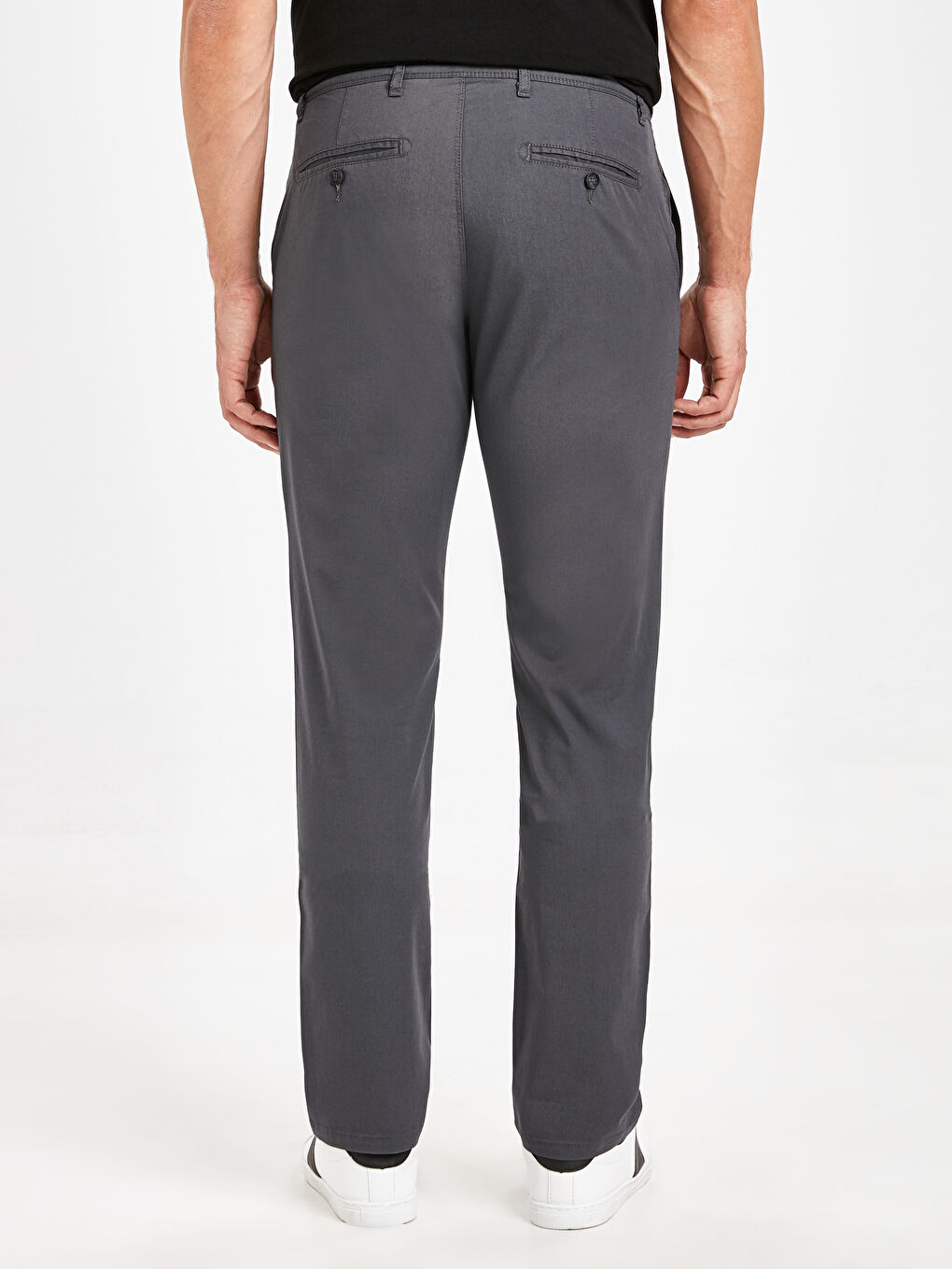 Gabardine Men's Chino Trousers-2