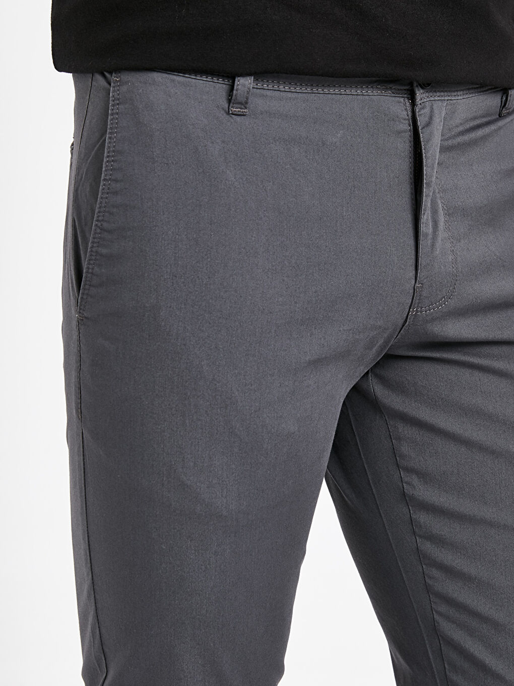 Gabardine Men's Chino Trousers-3