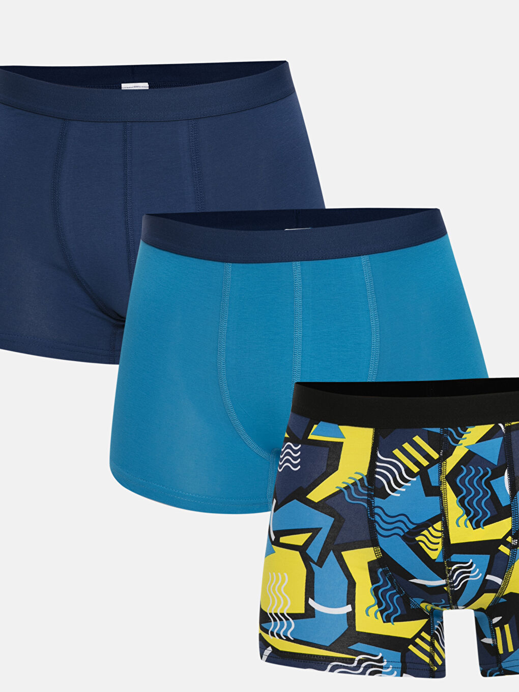 İndigo Lacivert Boxer-2