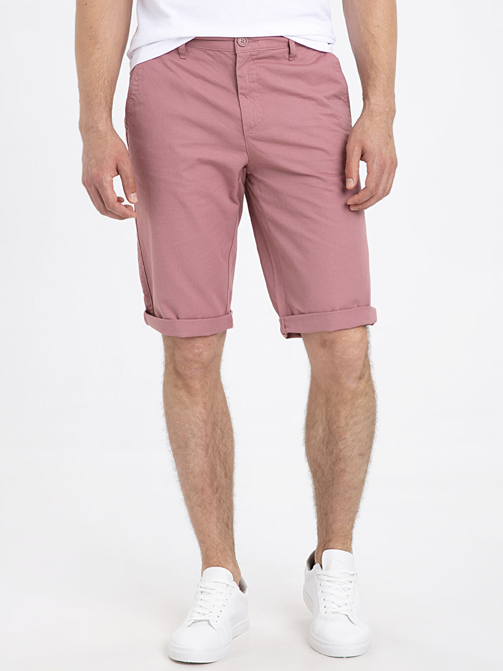 Pembe Gülkurusu Şort-1