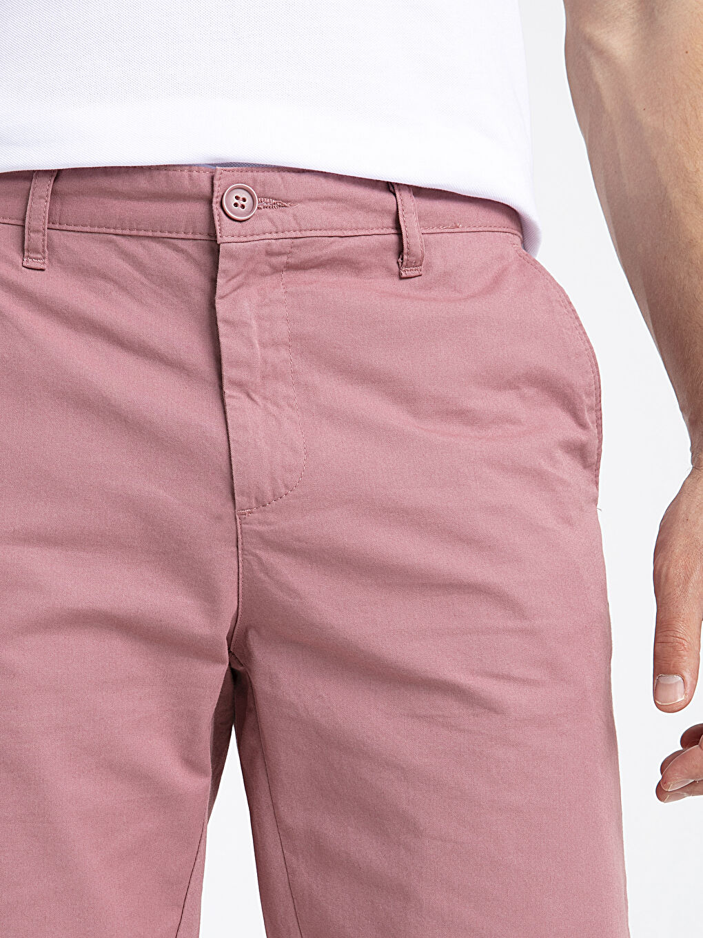 Pembe Gülkurusu Şort-3