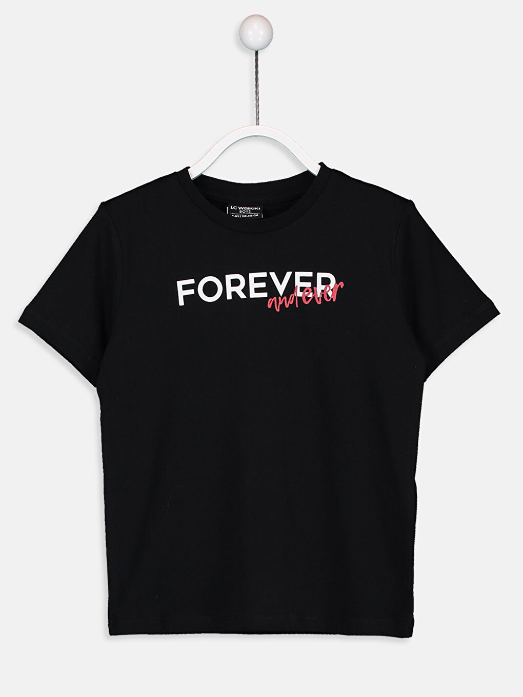 T-shirt NOIR Garçon-1