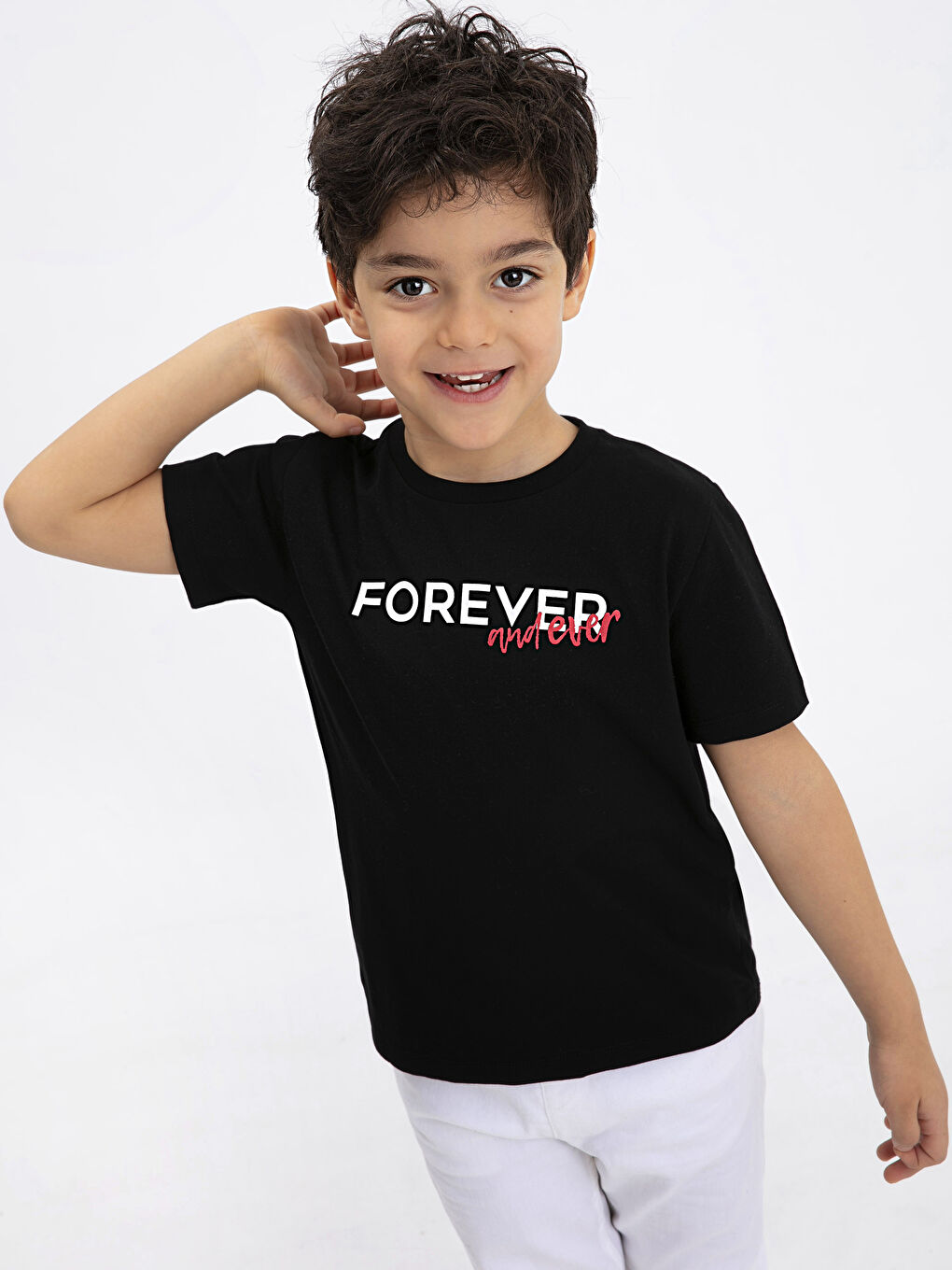 T-shirt NOIR Garçon