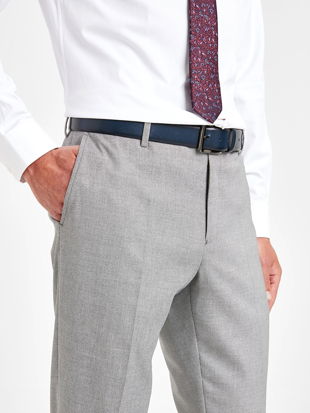 Мужские брюки слим фит-3