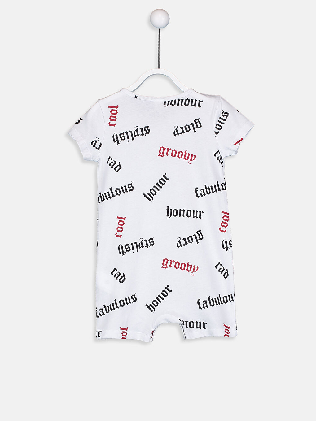 Малыши мальчики Белый Комбинезон-1