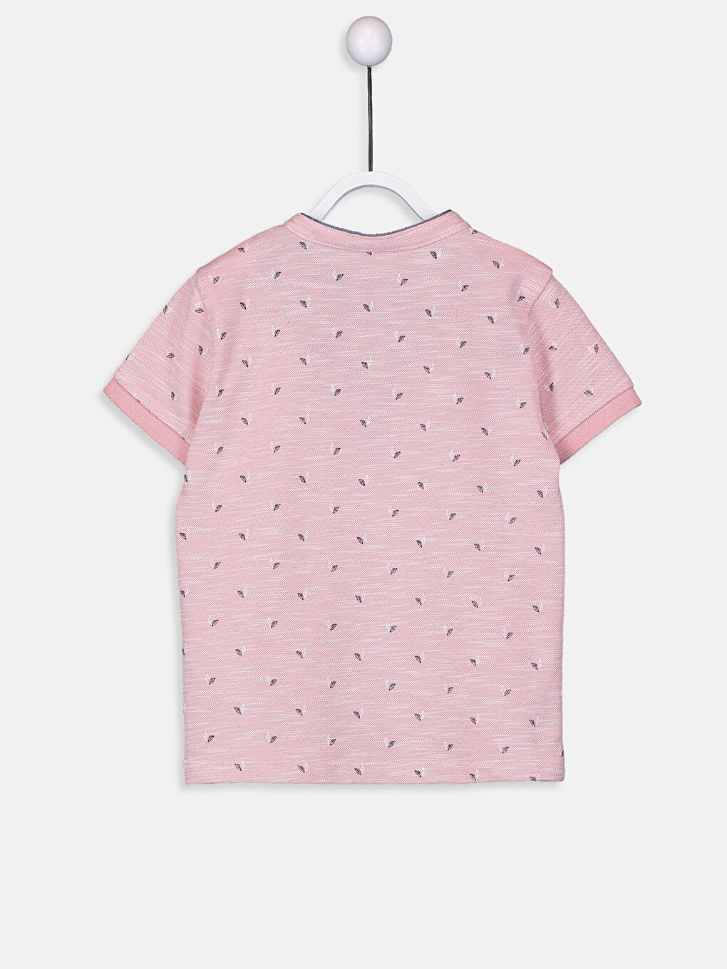 Pembe Pike Erkek Tişört-1