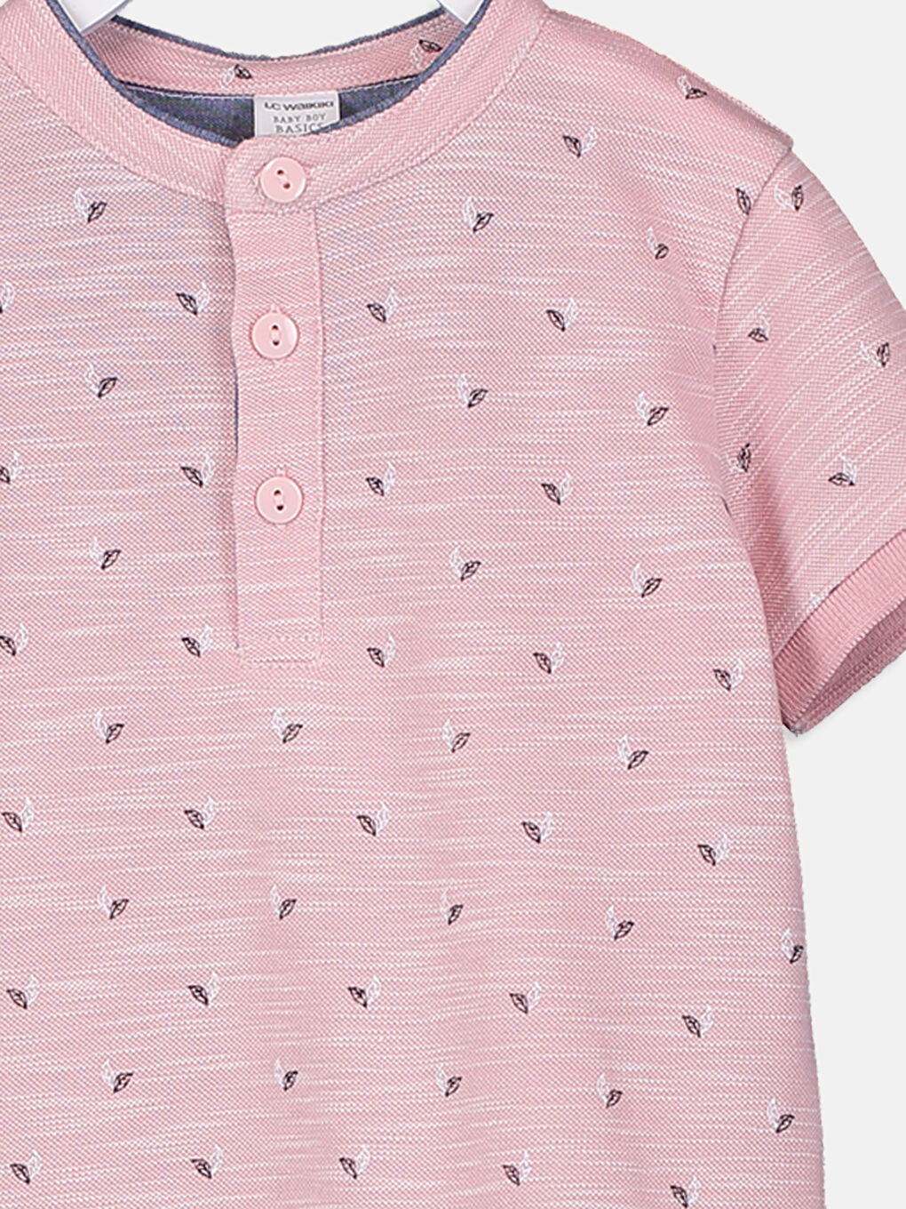 Pembe Pike Erkek Tişört-2