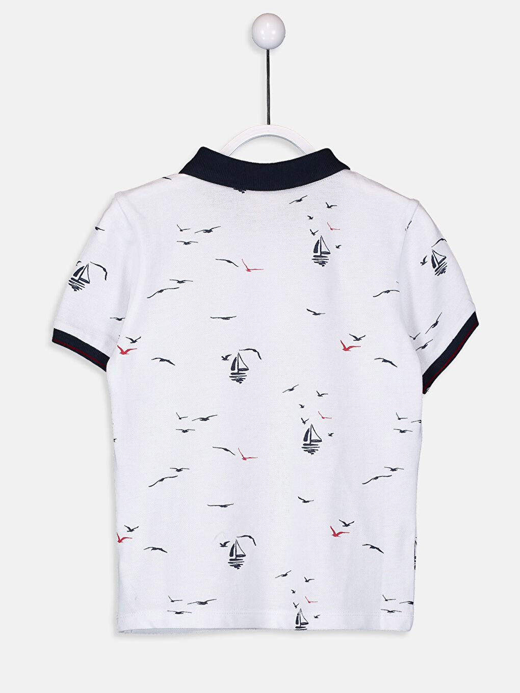 Ұлдар ақ Футболка-2