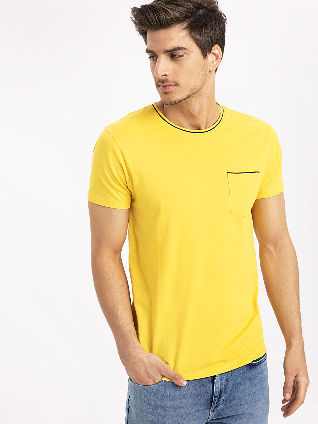 Orta Sarı Tişört