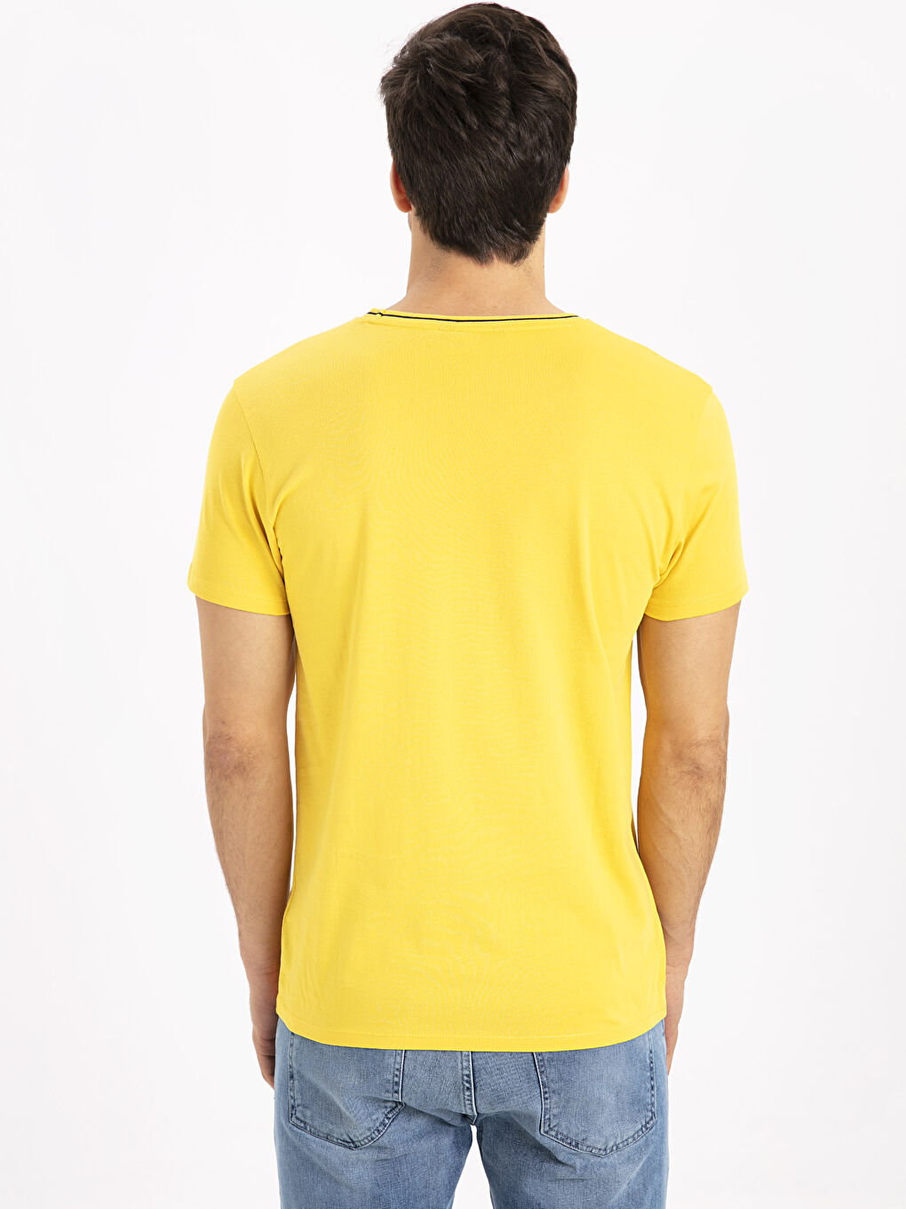 Orta Sarı Tişört-2