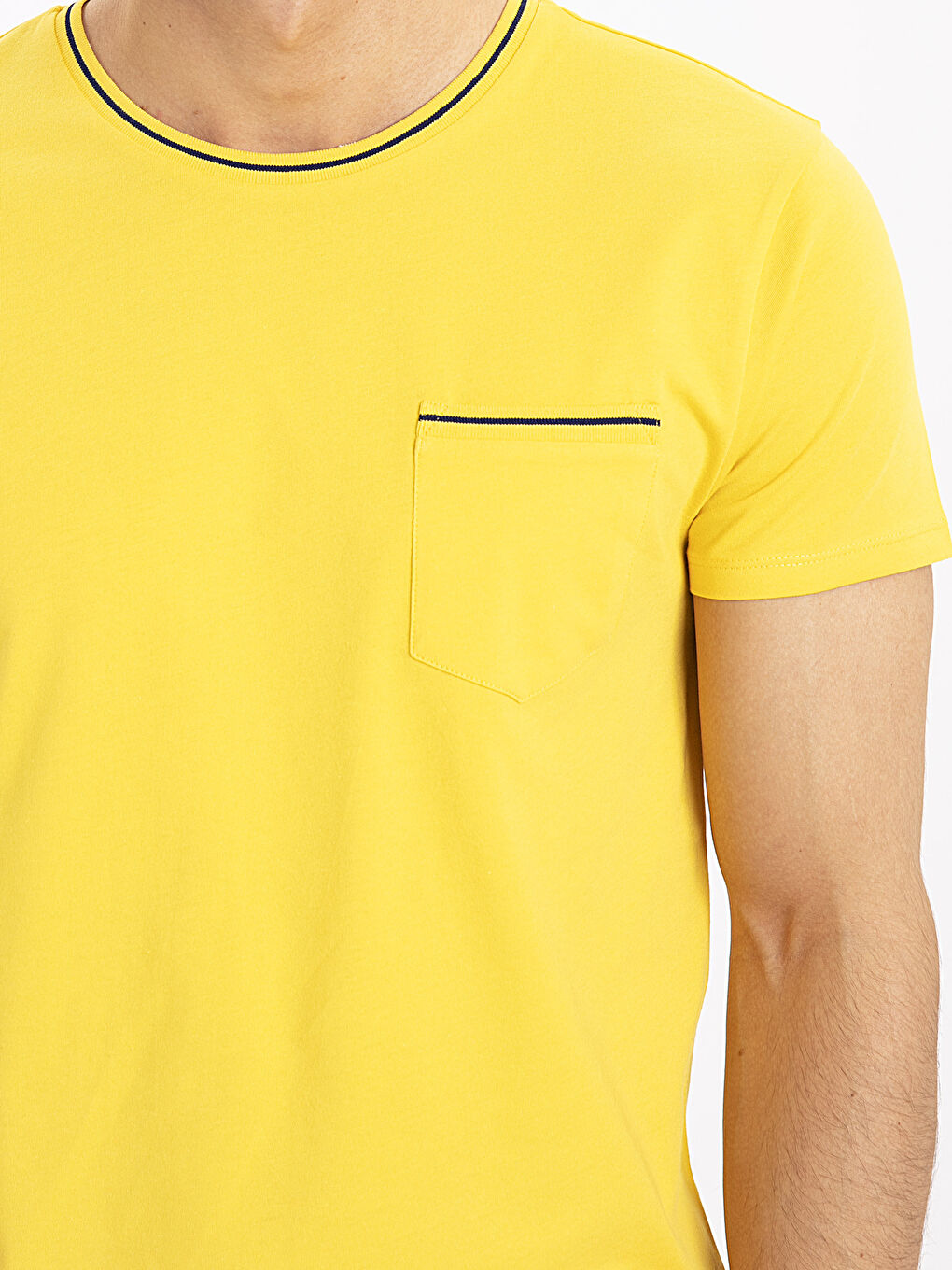 Orta Sarı Tişört-3