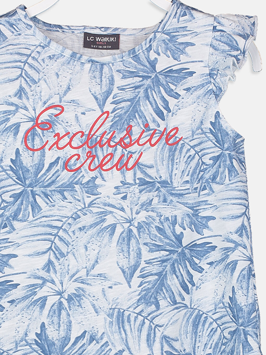 Girl's Figured Cotton T-Shirt-2