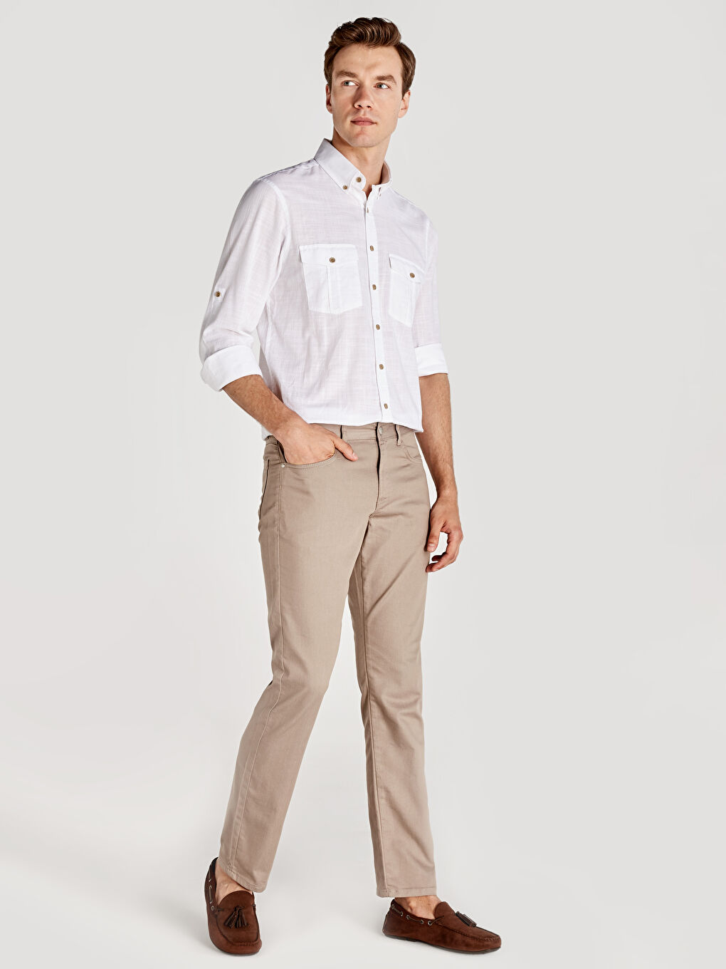 Pantalon BEIGE Homme