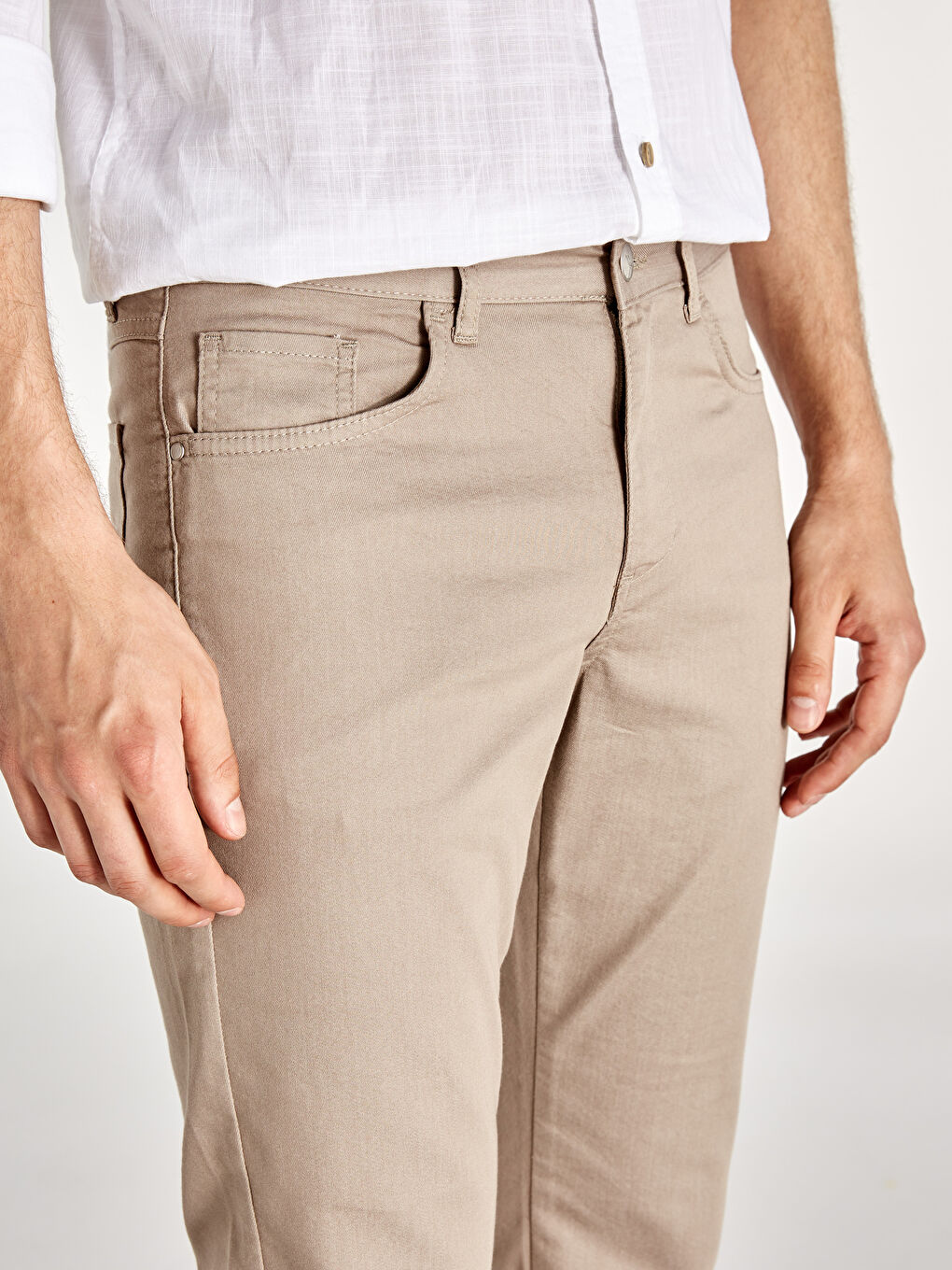 Pantalon BEIGE Homme-3
