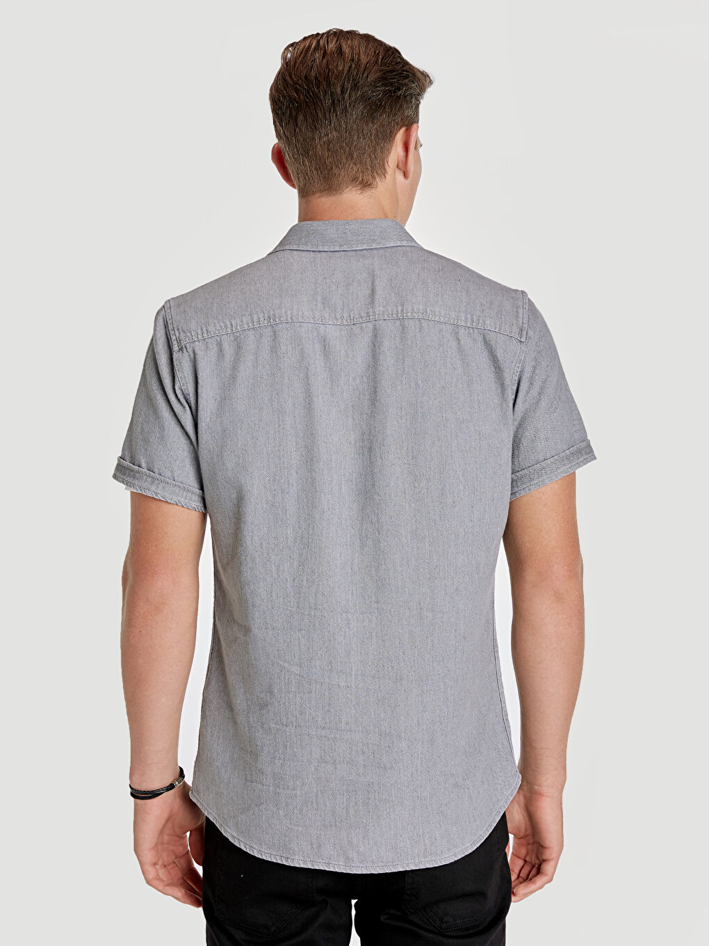 Muška teksas košulja-1