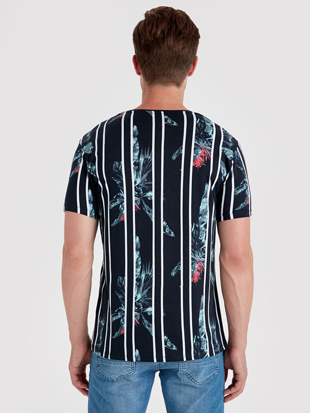 Koyu Lacivert Tişört-1