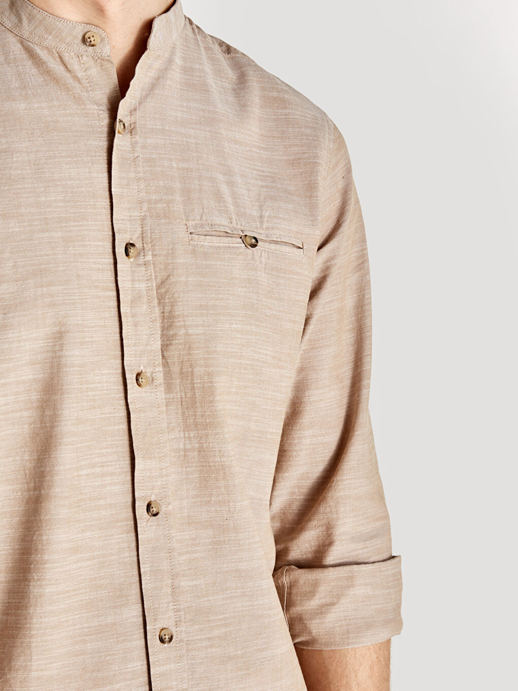 Chemise BEIGE Homme-3