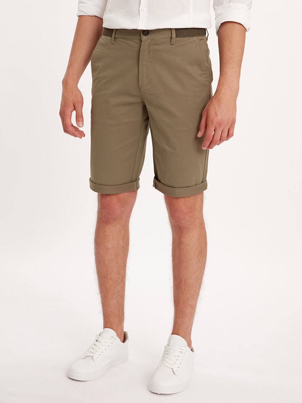 LCWAIKIKI Classic Man KHAKI Shorts -9SM127Z8-LV7