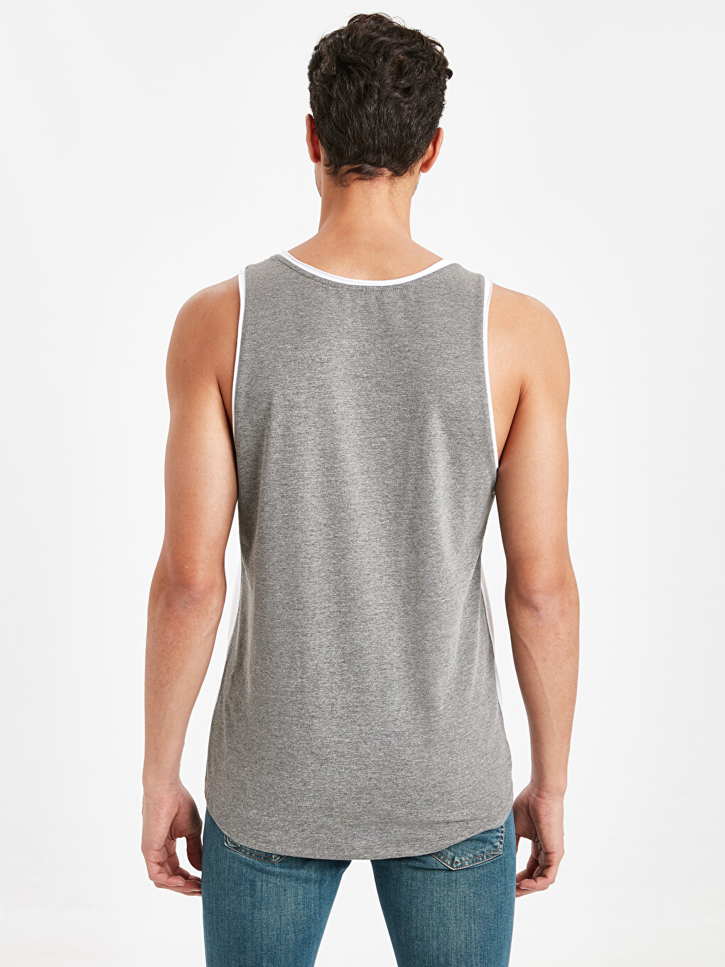 Man White T-Shirt-2