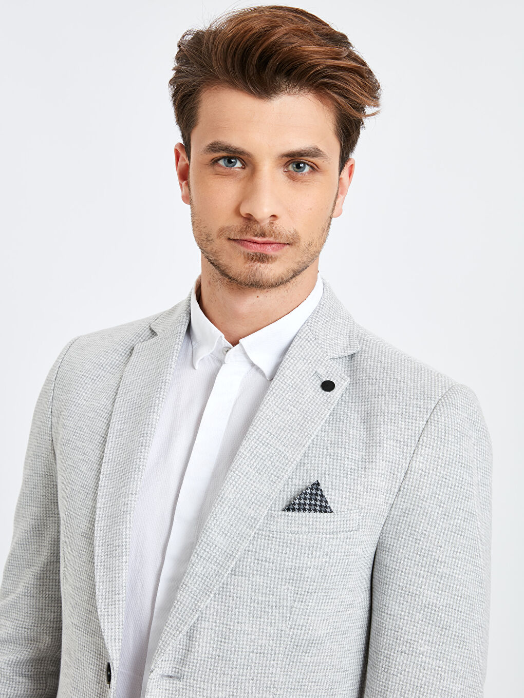 LCWAIKIKI Classic Man GREY Blazer Jacket -9SM774Z8-LAK