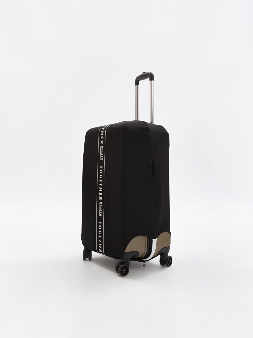 Siyah Orta Boy Valiz Kılıfı-1