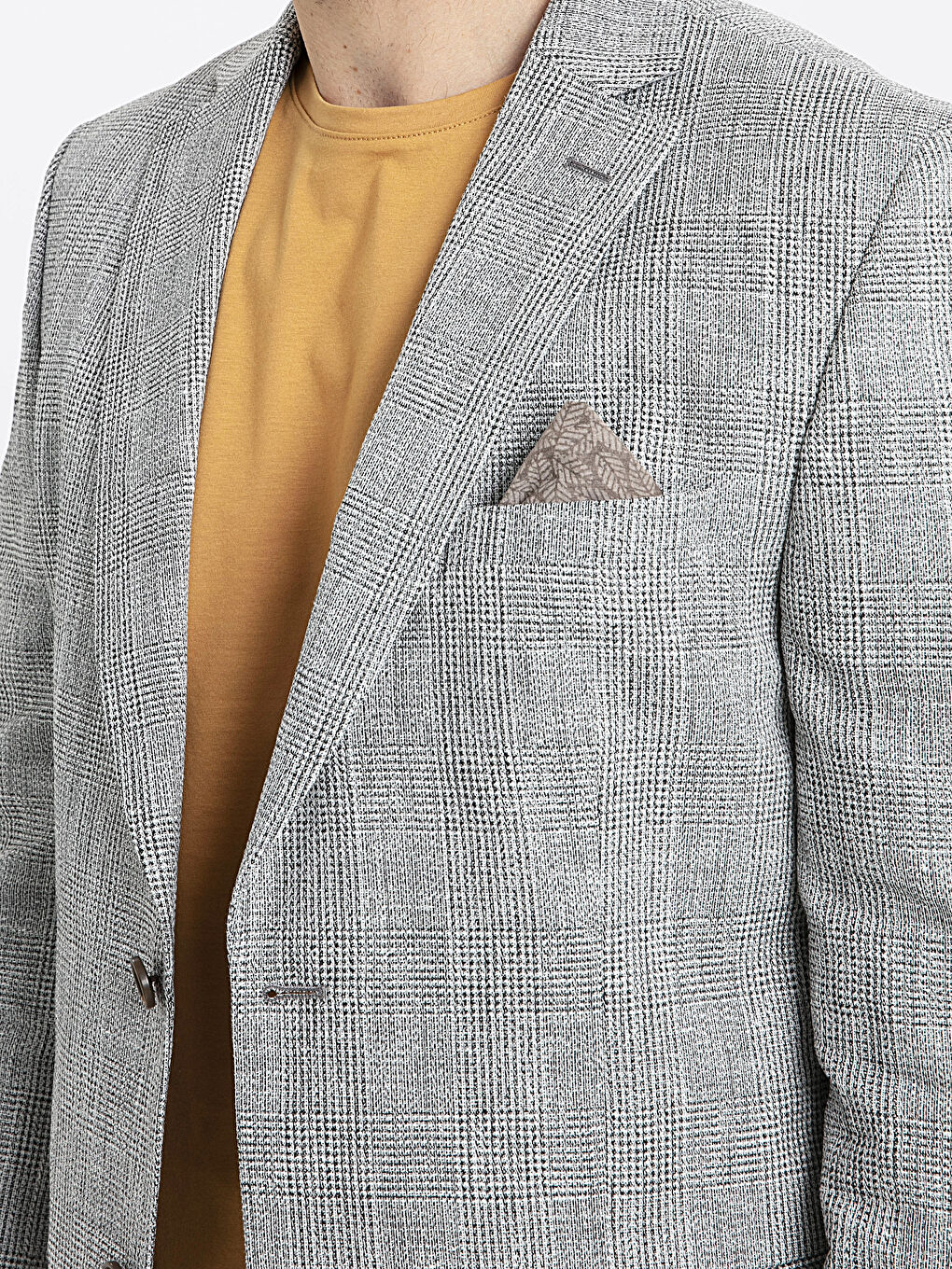 Man BEIGE Blazer Jacket-5