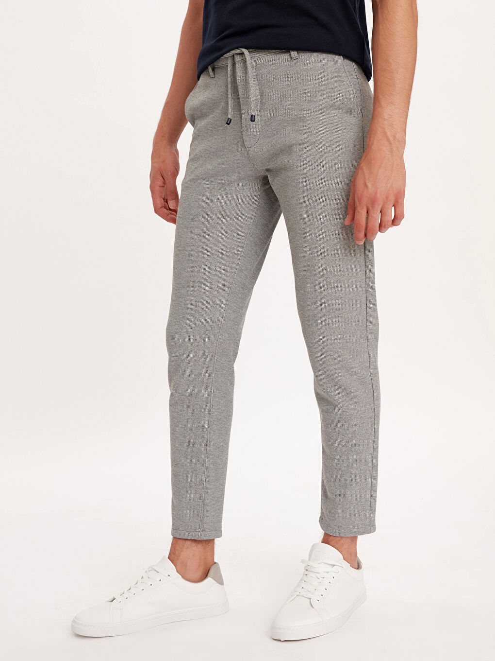 Pantalon GRIS Homme-1