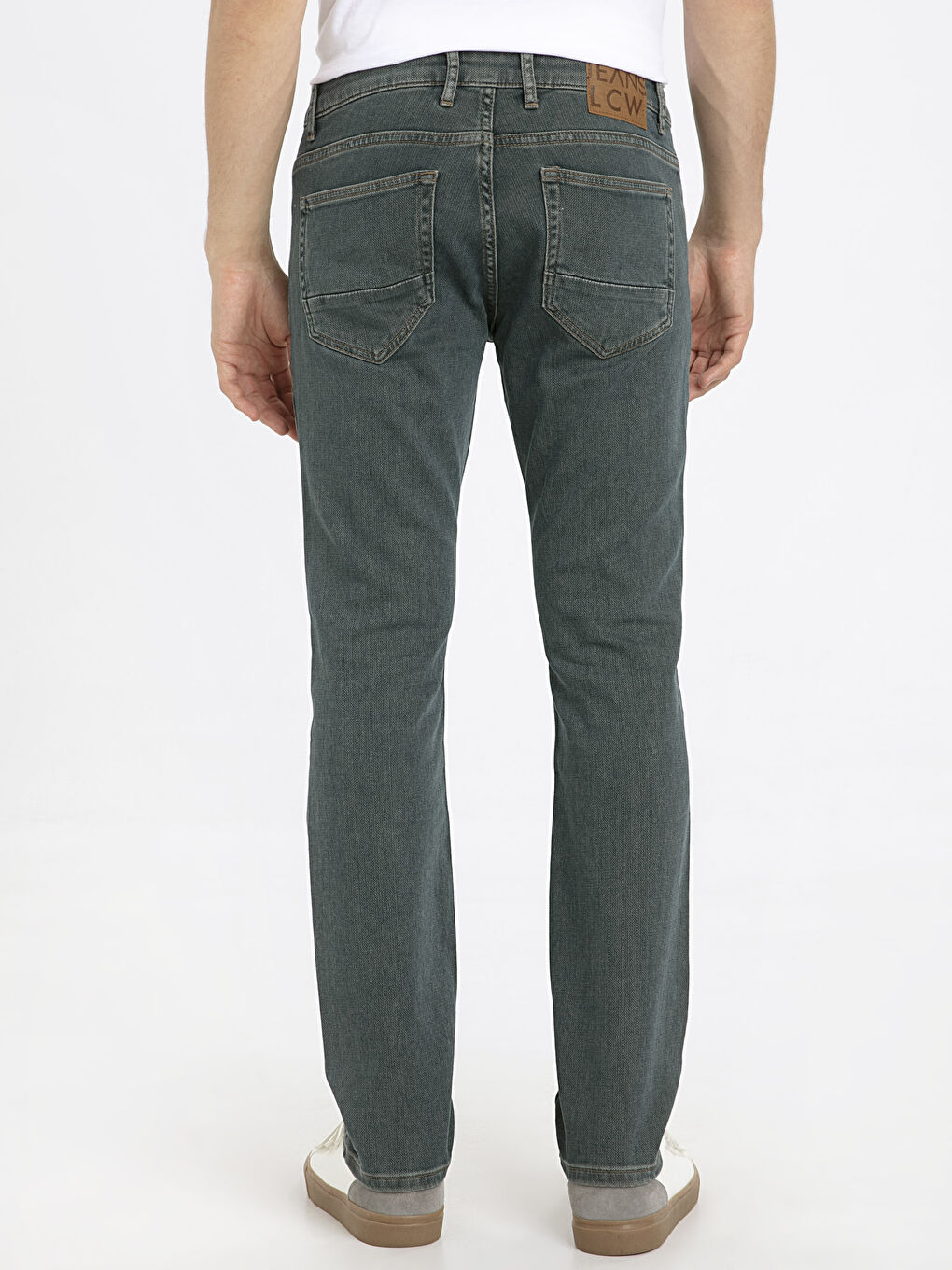 Yeşil Rodeo Jean Pantolon-2