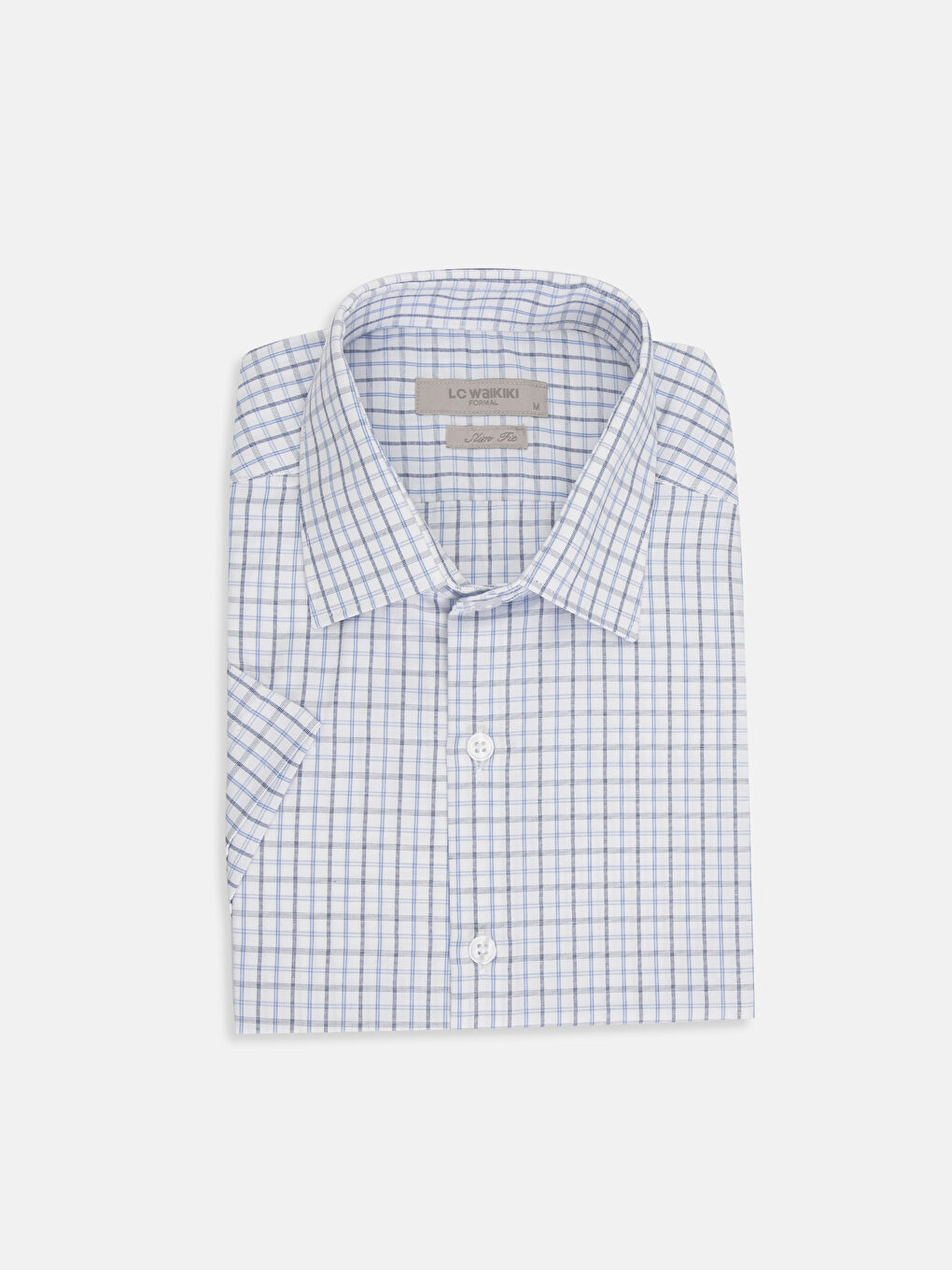 Mavi Ekoseli Gömlek-1