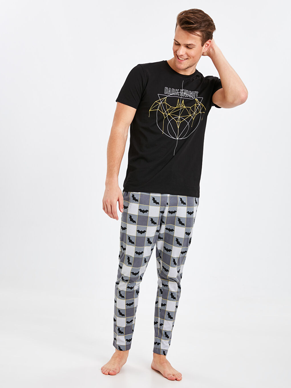 Man BLACK Pyjama Set