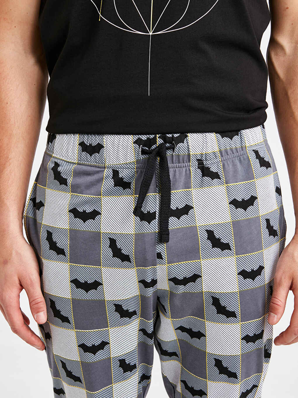 Man BLACK Pyjama Set-2