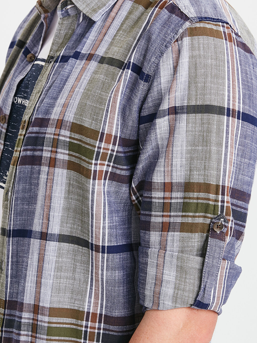 Yeşil Ekoseli Gömlek-3