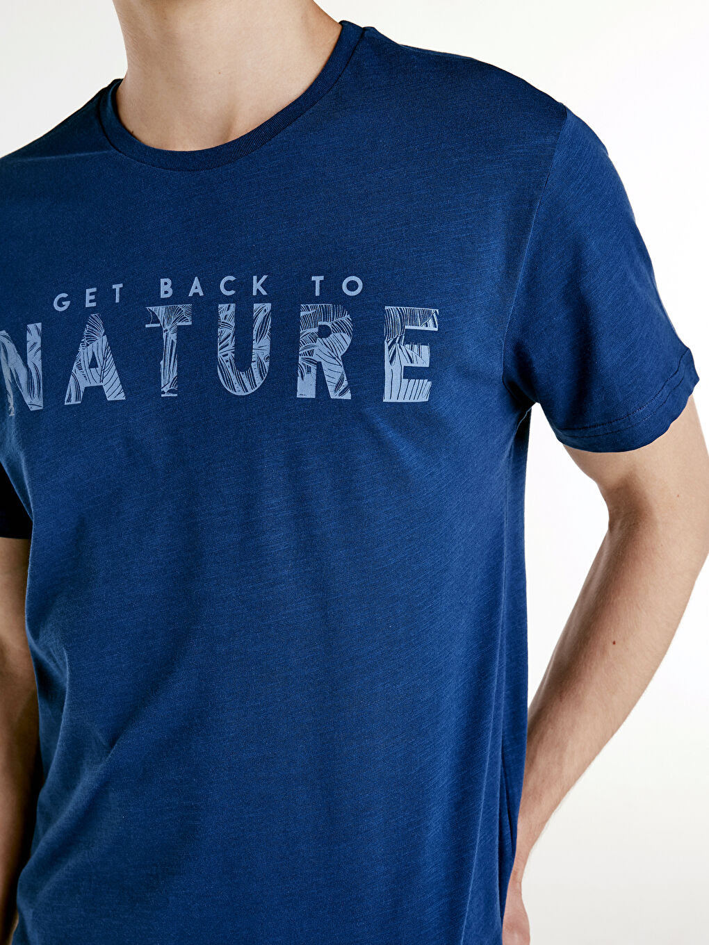 Orta Lacivert Tişört-3