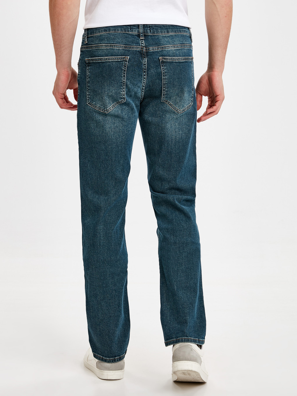 Yeşil 790 Rahat Kalıp Erkek Jean Pantolon-2