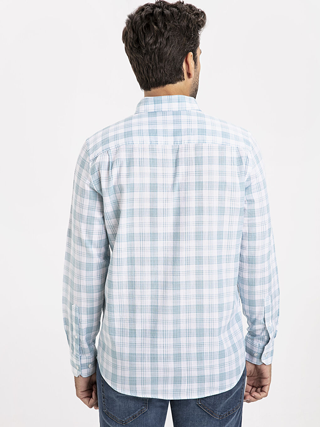 Man TURQUOISE Shirt-2