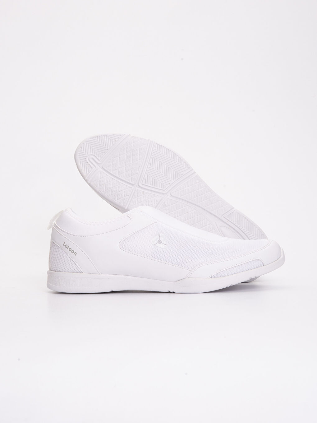 Erkek Beyaz Spor Ayakkabı-3