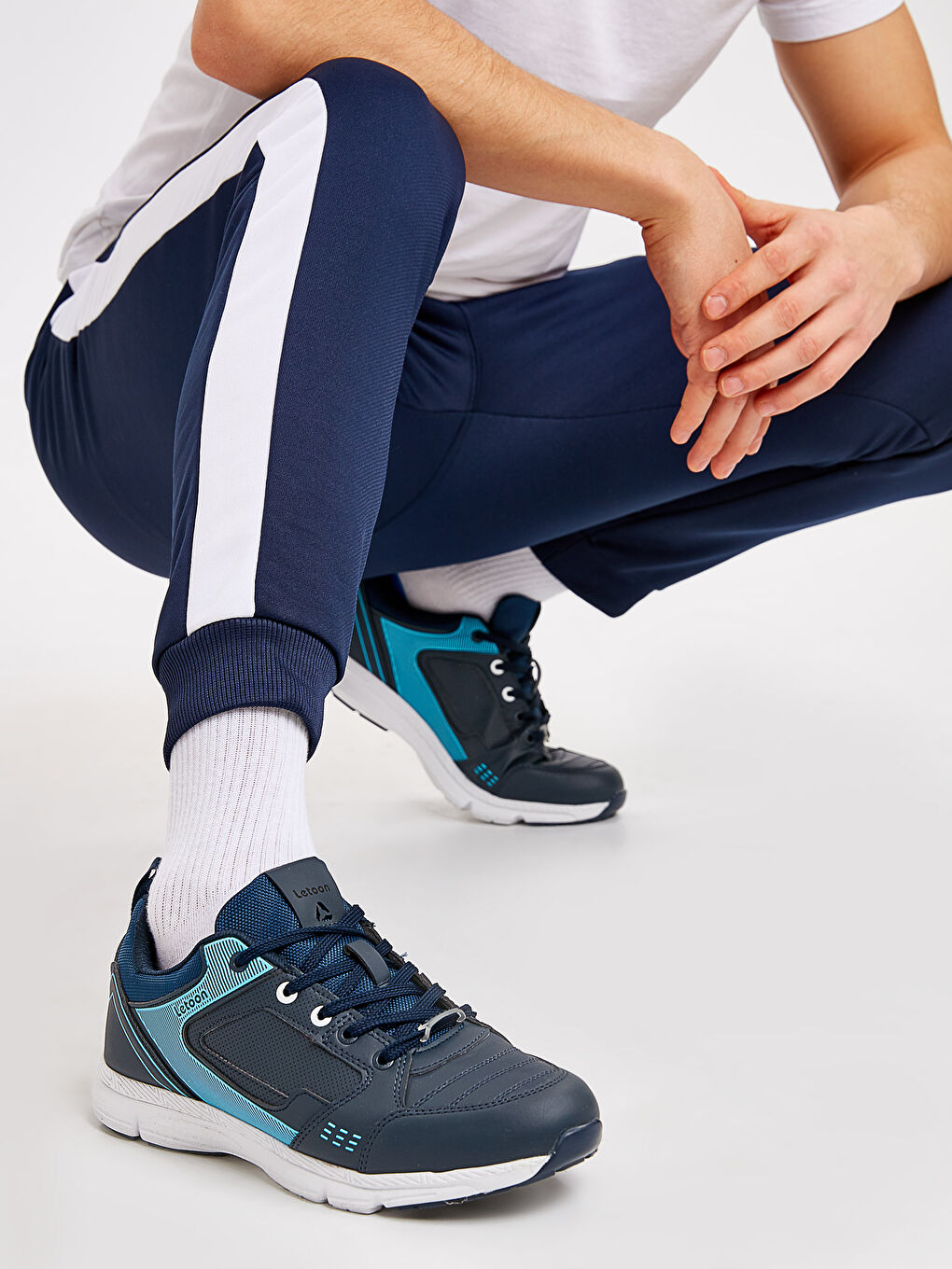 Erkek Lacivert Spor Ayakkabı