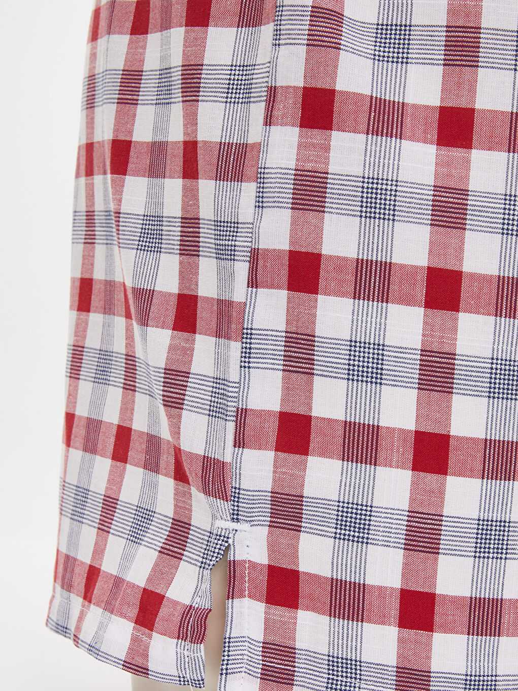 Bordo Ekoseli Boxer-2