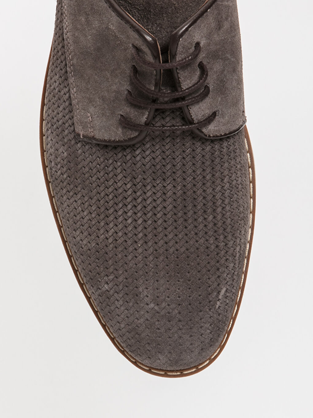 Man GREY Suit Shoes-4