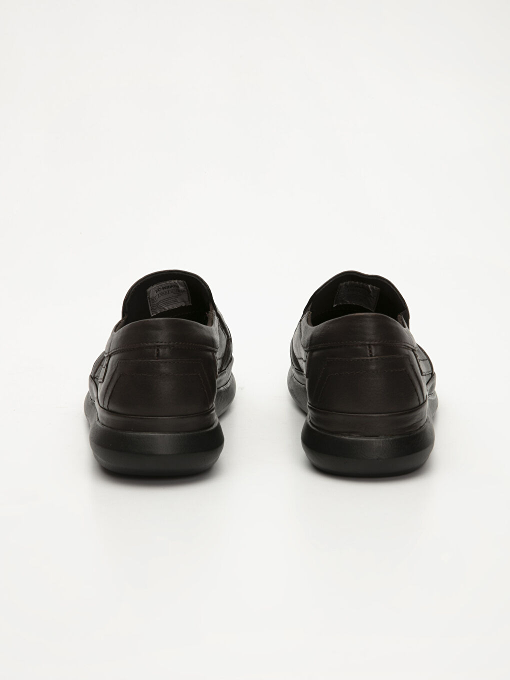 Kahverengi Erkek Slip On Hakiki Deri Ayakkabı-3