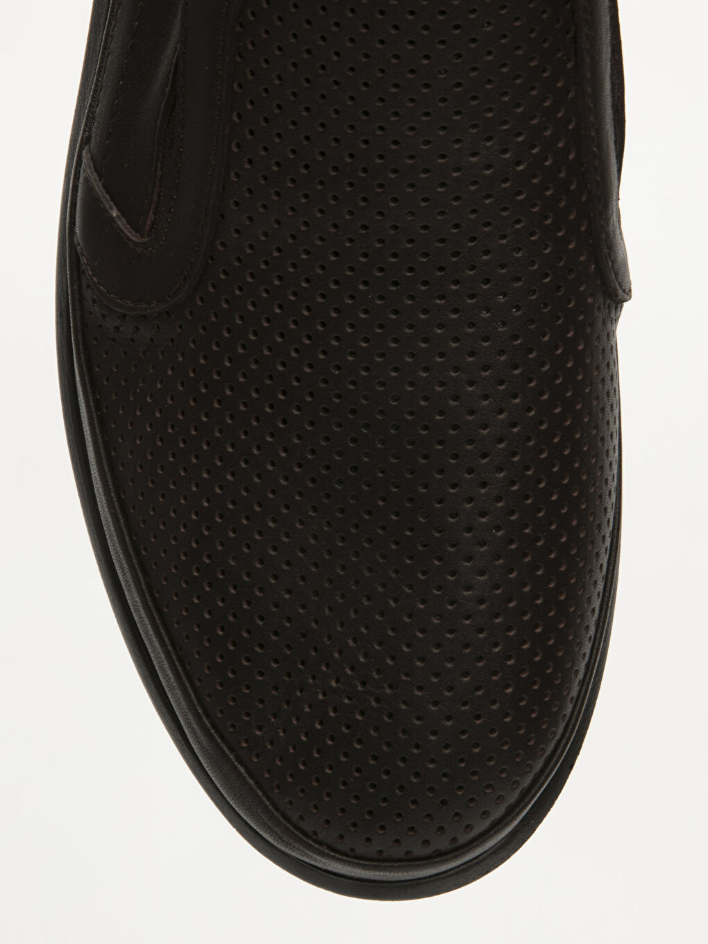 Kahverengi Erkek Slip On Hakiki Deri Ayakkabı-4