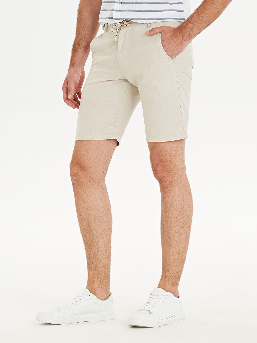 Bej Şort-1